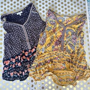 Patrons of Peace Black and White Patterned Top